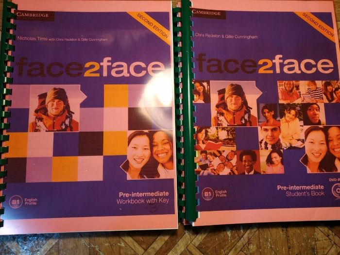 Face2face 2th ed. Elementary, Pre - , Intermediate, Upper-Intermedia.