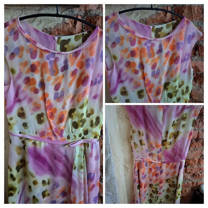 Sukienka Jedwabna /100%jedwabiu