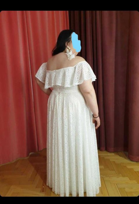 Suknia ślubna od Marty Trojanowskiej (suknieboho) rozmiar 50/52