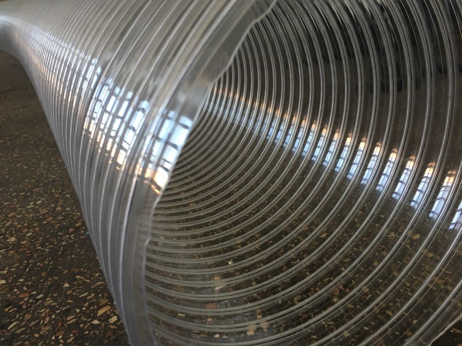 Гнучкий поліуретановий повітропровід для аспірації та витяжки