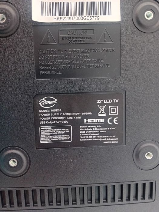 Televisão da marca smart