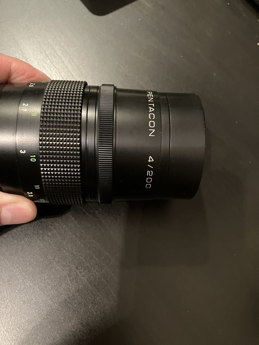 Obiektyw pentacon 200 mm/4 gwint m42