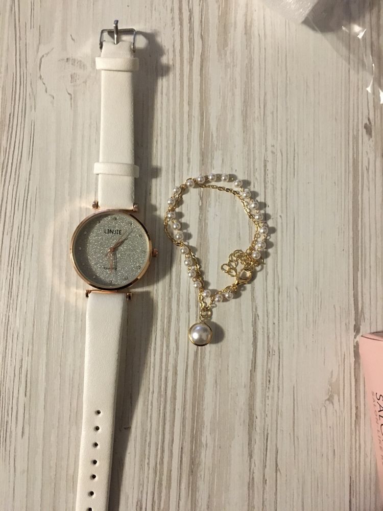 Стильний жіночий годинник+ браслет у подарунок