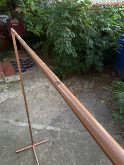 Стійка для одягу цільна металева. Стойка для одежды цельнометалическая