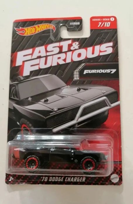 '70 Dodge Charger Fast & Furious Hot Wheels