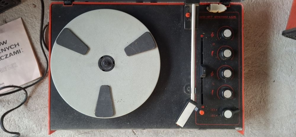 Gramofon ze wzmacniaczami