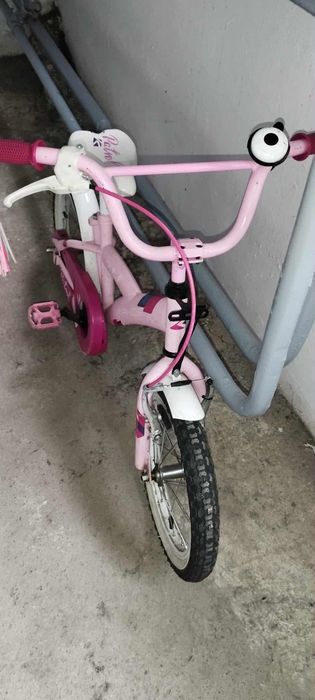 Rower dziecięcy 16 różowy