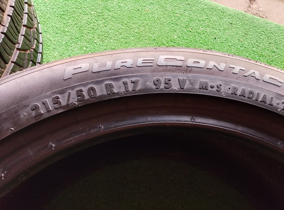 Шини б/у Continental Pure contakt 215/50 R17 95 v m+s