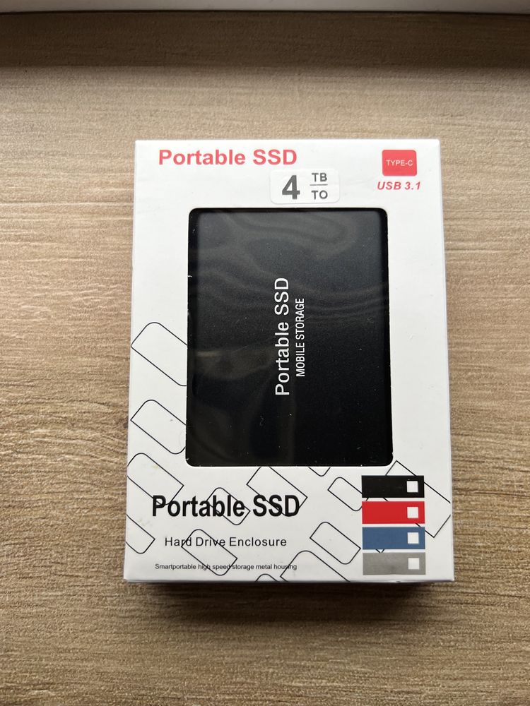 Dysk zewnętrzny SSD 4TB