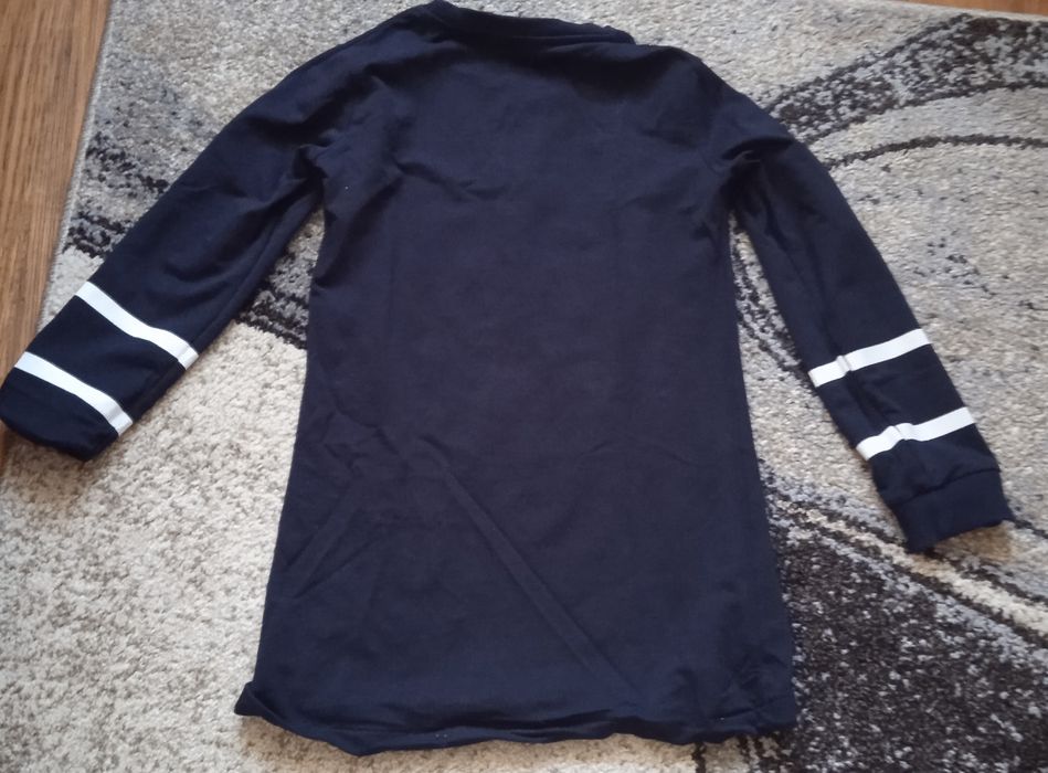 Bluza, sweterek Ala tunika 122cm, granatowy