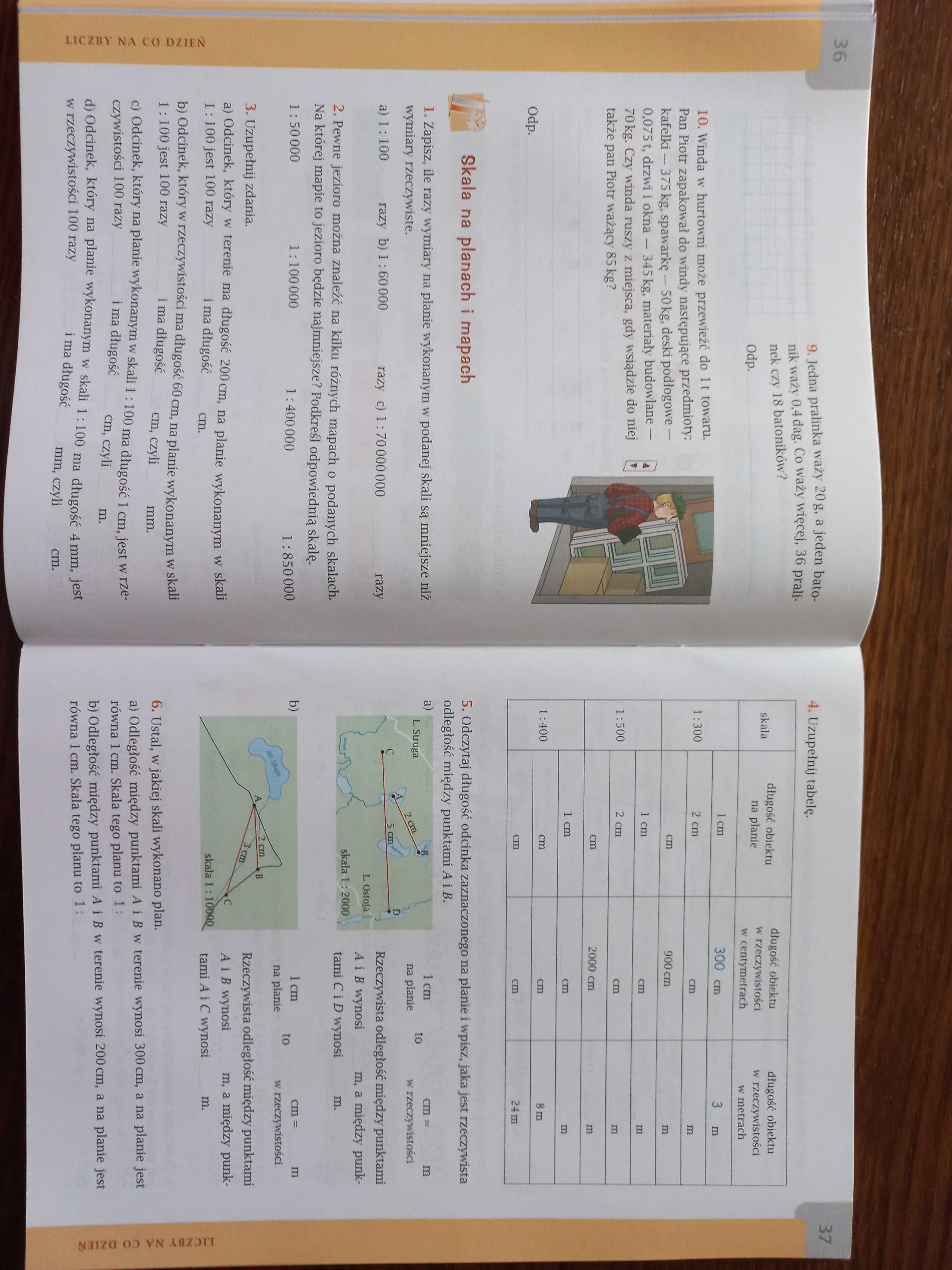 Matematyka 5 zeszyt ćwiczeń podstawowych z serii Matematyka z plusem