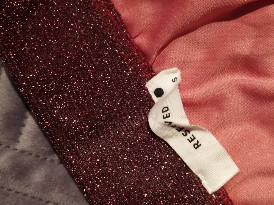 Nowa śliczna brokatowa spódnica plisowana damska Reserved.S 36