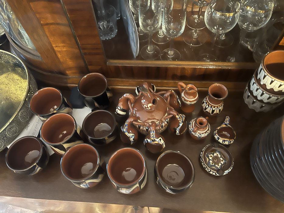 Ceramika bułgarska zestaw różny