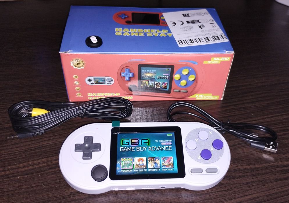 Портативна ігрова консоль DATA FROG SF2000, 6000 ігор