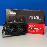 ASUS Dual Radeon RX 7600 OC V2 - 8GB GDDR6