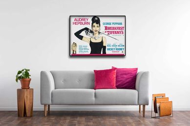 Audrey Hepburn Sniadanie u Tiffaniego plakat 70x50