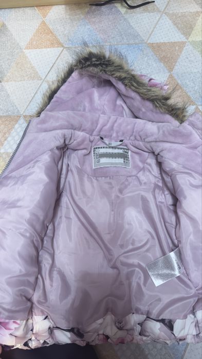 Продам зимний комбинезон lene на девочку