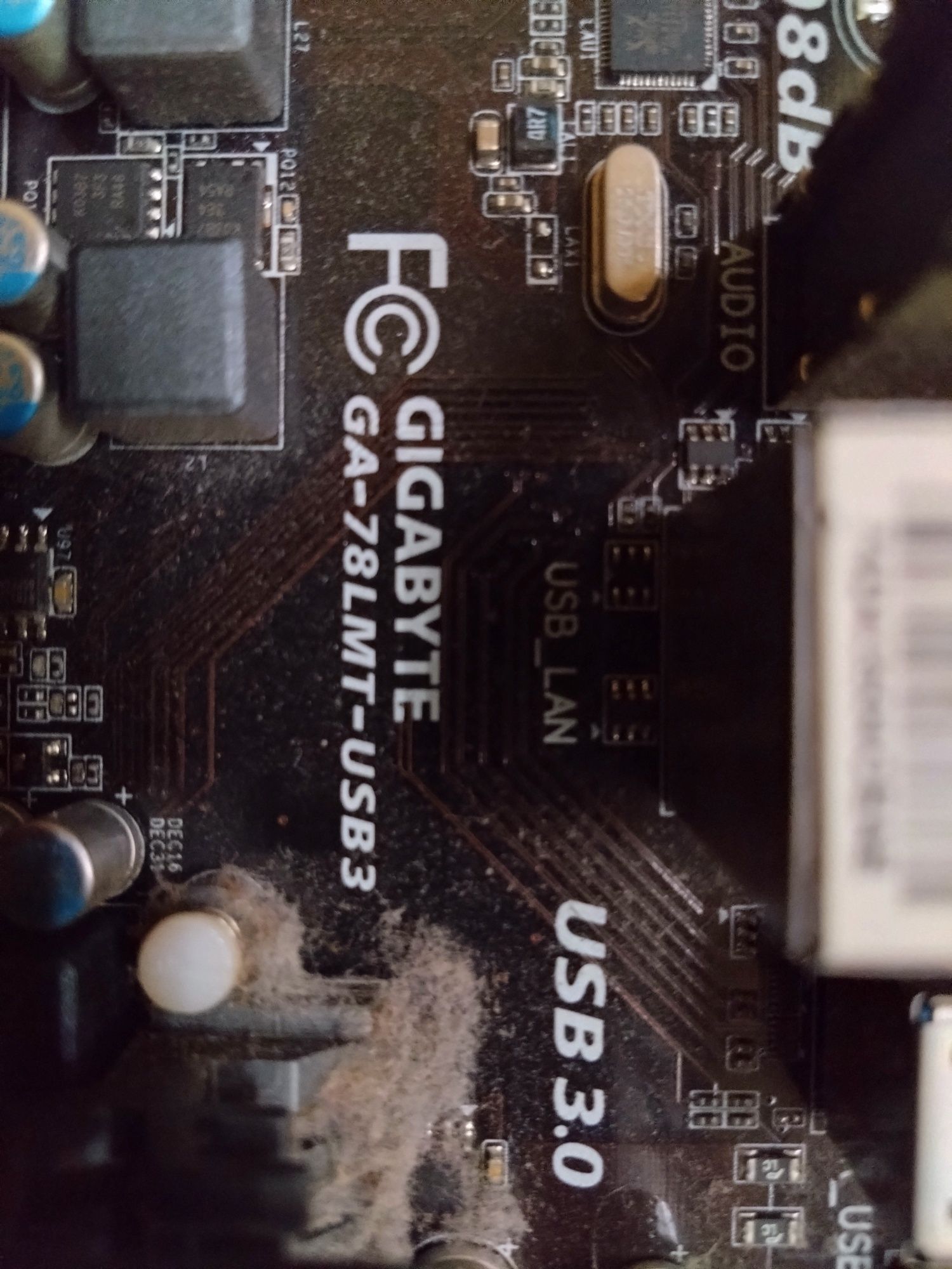 Gigabyte GA-78LMT-USB3 R2 Rev.1.0 AMD Płyta główna Micro-ATX Socket AM