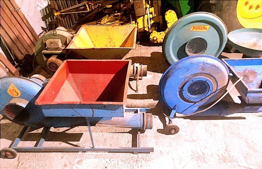 Dmuchawa do zboża tornado himel neuero śrutownik gniotownik walce