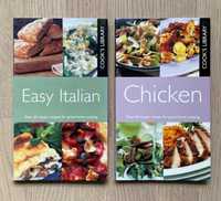 Cook's Library: Easy Italian & Chicken cookbooks (po angielsku)