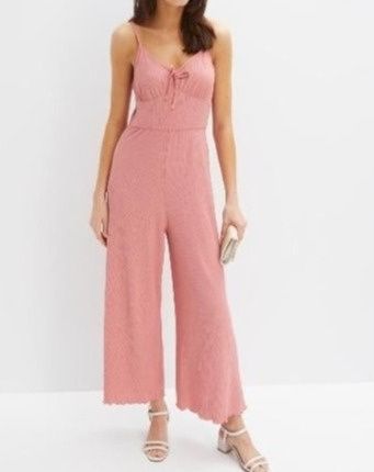 B.P.C kombinezon krepowany różowy modny ^40/42