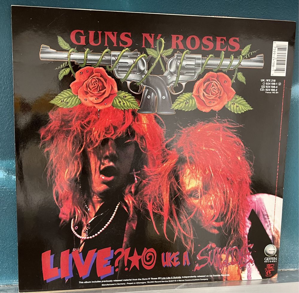 Guns N' Roses – G N' R Lies (Vinyl, 1988, Europe, NM, LP, Uncensored)