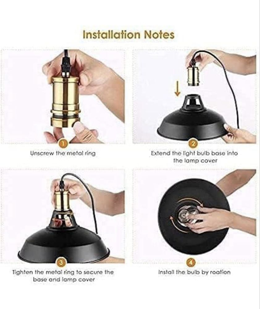 Lampy wiszące Retro 3szt