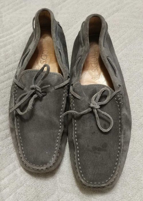 Tod's. Лоферы, очень мягенькие  ( 27см стелька)  р. 41.  Кожа/замш.