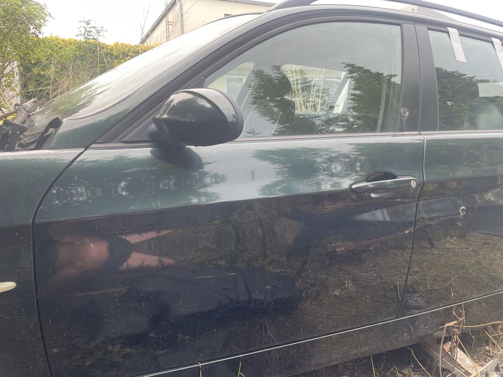 Bmw e90 e91 drzwi przód lewe W kolor A43/6 Tiefgruen Metalic