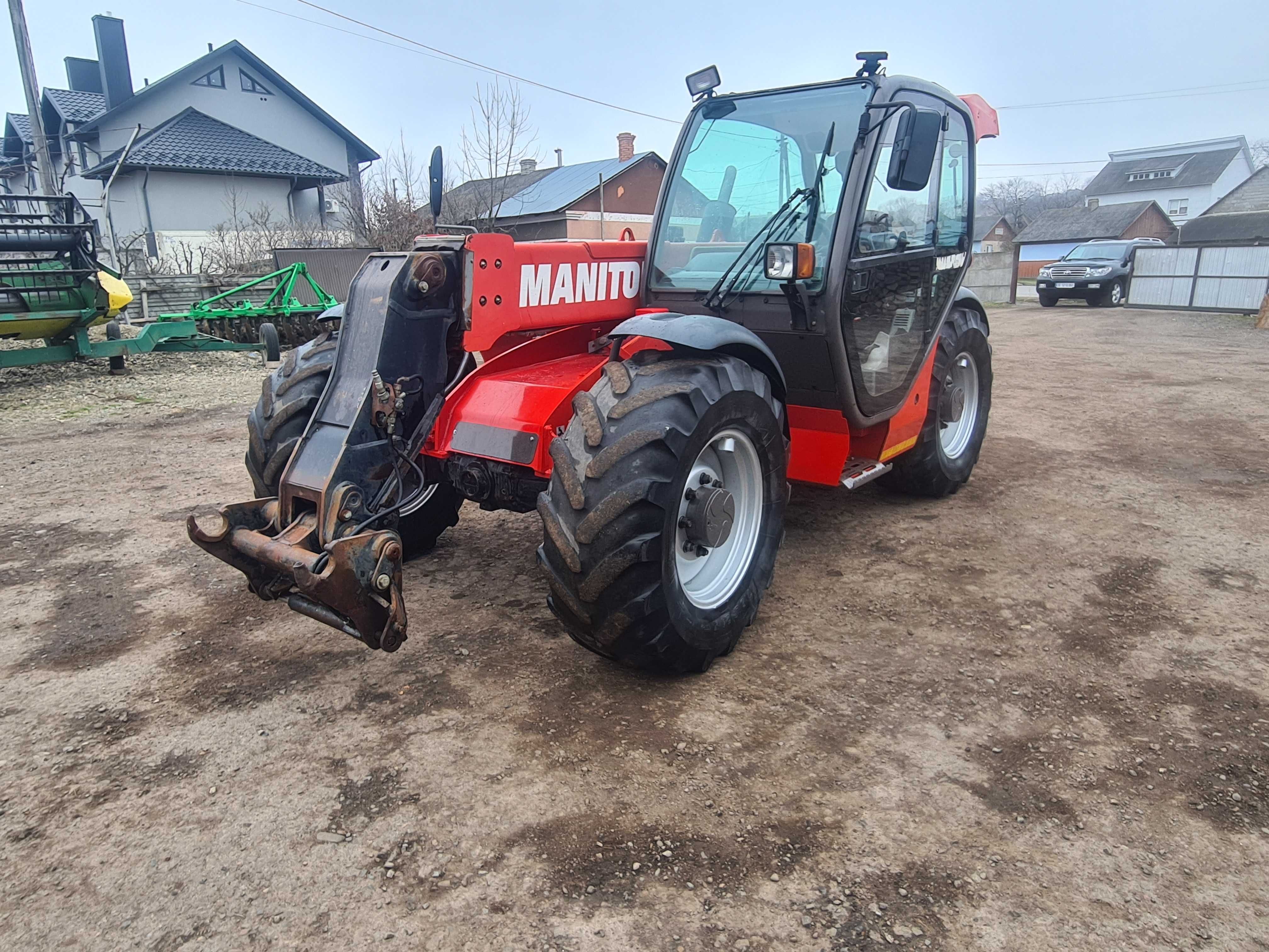 Телескопічний навантажувач Manitou MLT-X 741