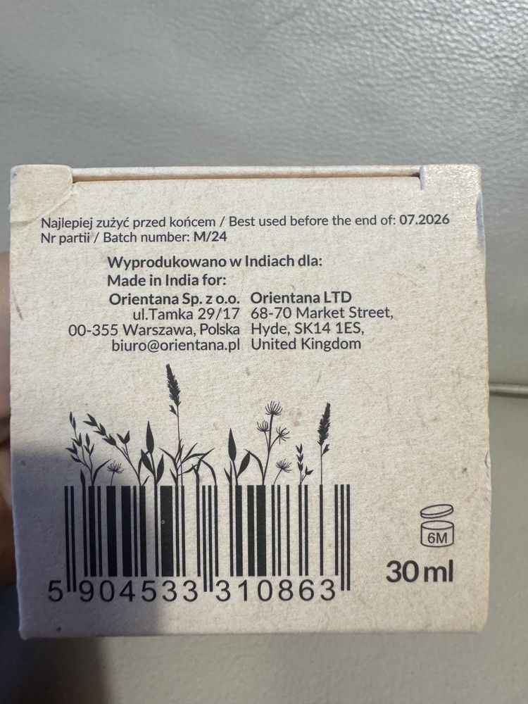Orientana odżywczy olejek do ciała, 30 ml