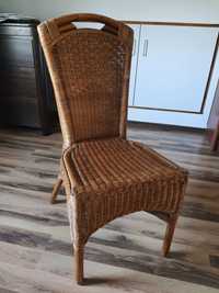 Krzesło krzesełko wiklinowe