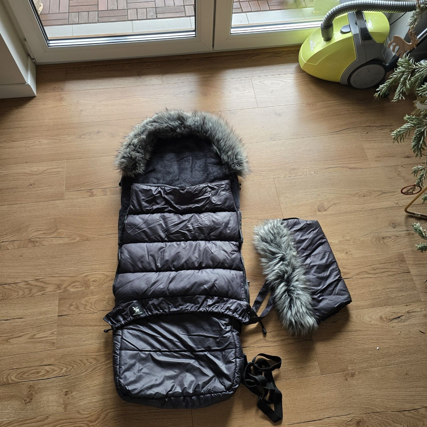 Śpiwór cottonmoose combi mufka śpiworek reflex futerko