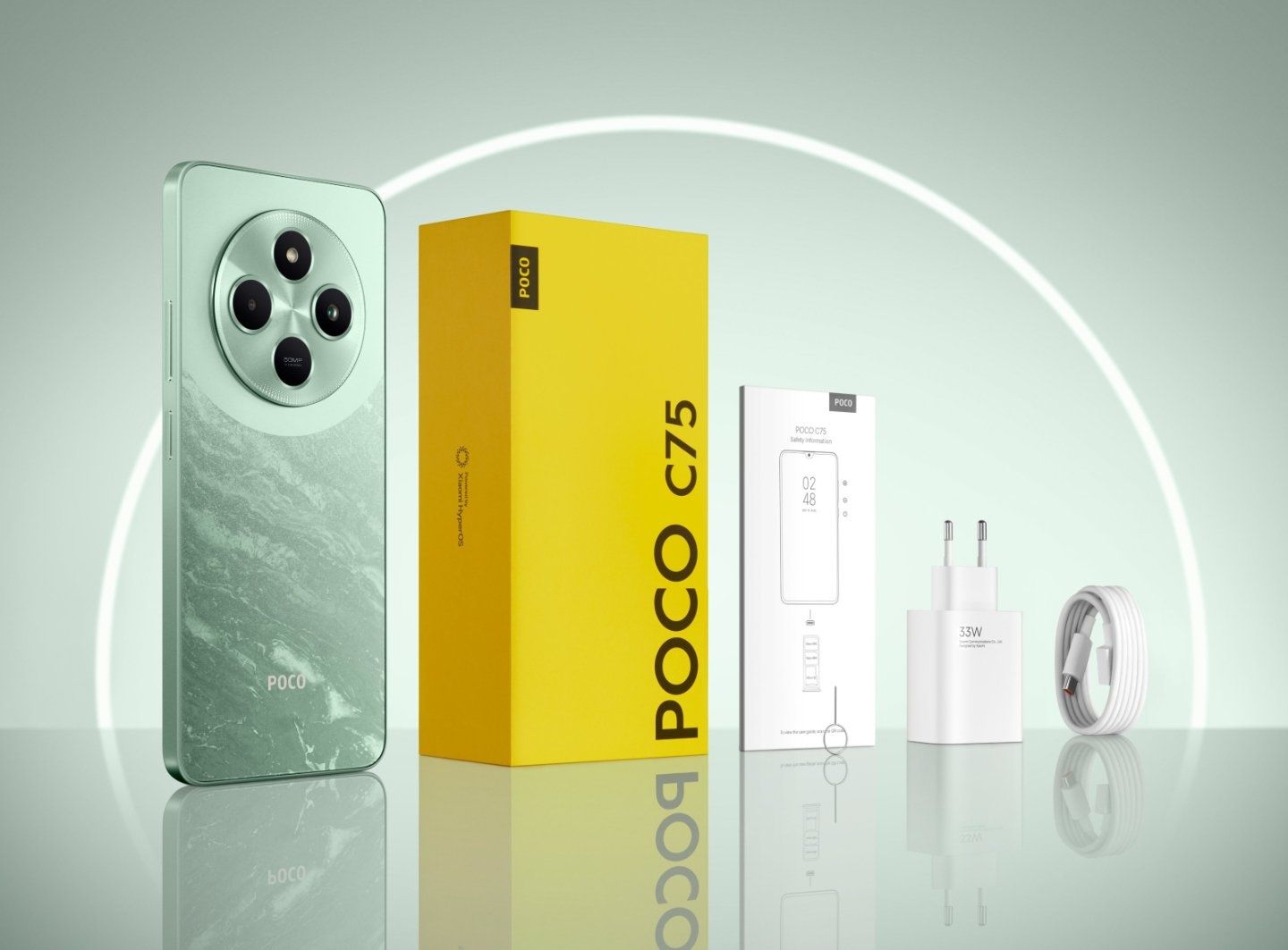 Смартфон Xiaomi Poco C75 i Redmi 14C NFC 4/128 i 8/256GB 5150маг EU