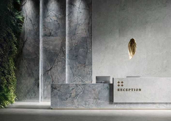 MONET BLUE Gres Poler 119,8X119,8 Błękitny niebieski gres 120x120 !!!