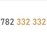 ZŁOTY NUMER : 782_332_332