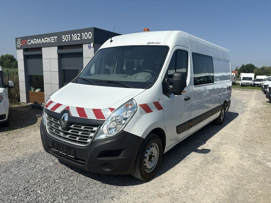 Renault Master  Renault Master l3h2 brygadówka 7 miejsc