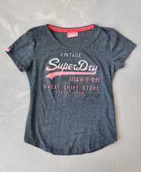 Super Dry SuperDry koszulka z krótkim rękawem T-shirt damska M