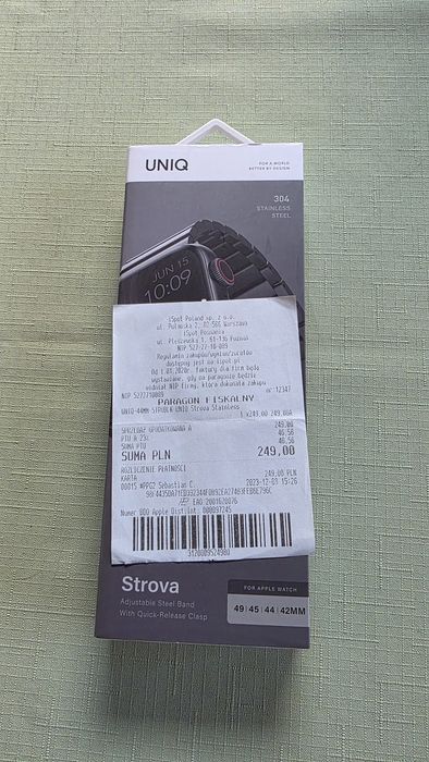 Bransoleta do Apple Watch Uniq Strova nowa