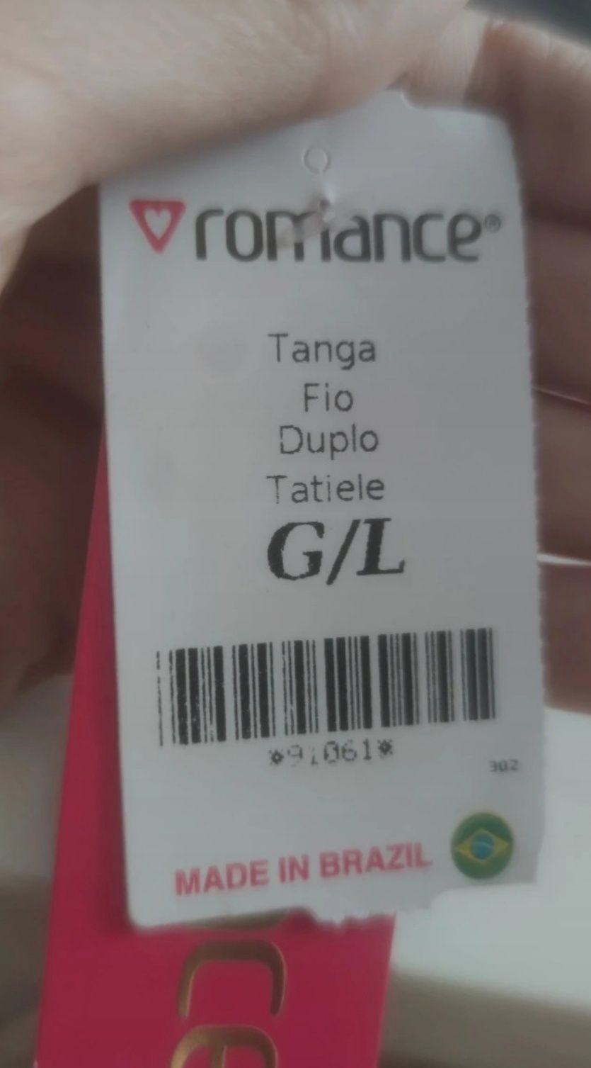 Tanga Fio Duplo Tatiele - Nova