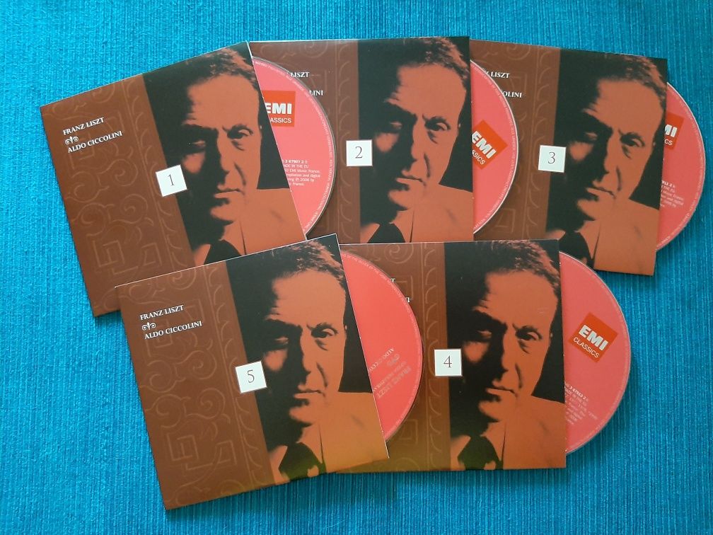 Liszt - Piano Concerts - 5 cds