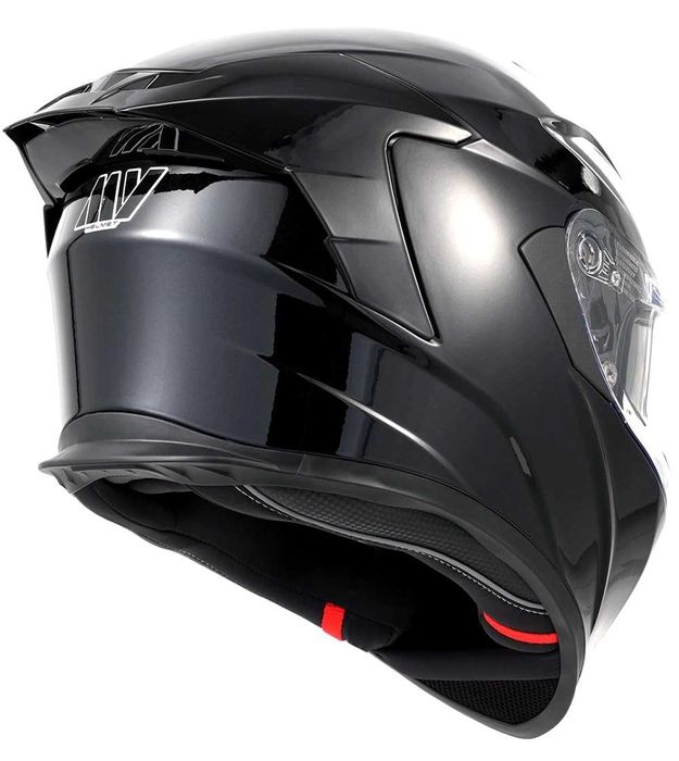 Kask integralny motocyklowy z osłoną przeciwsłoneczną