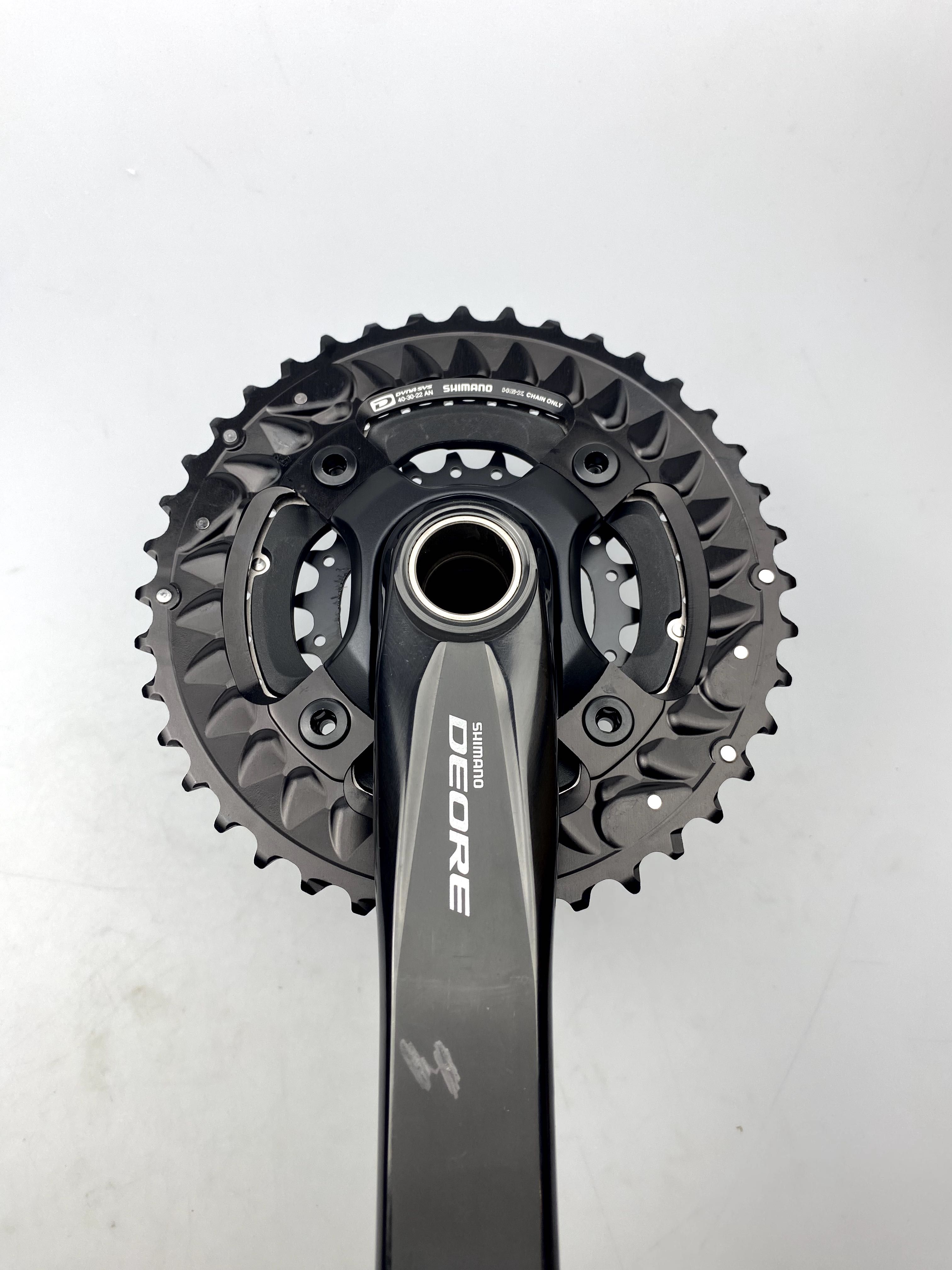 Korba Shimano Deore, FC-M6000-3, 175 mm, 40-30-22T, 10s [KO-415]