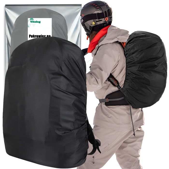 Pokrowiec Na Plecak Osłona Peleryna Przeciwdeszczowa 0-30 l