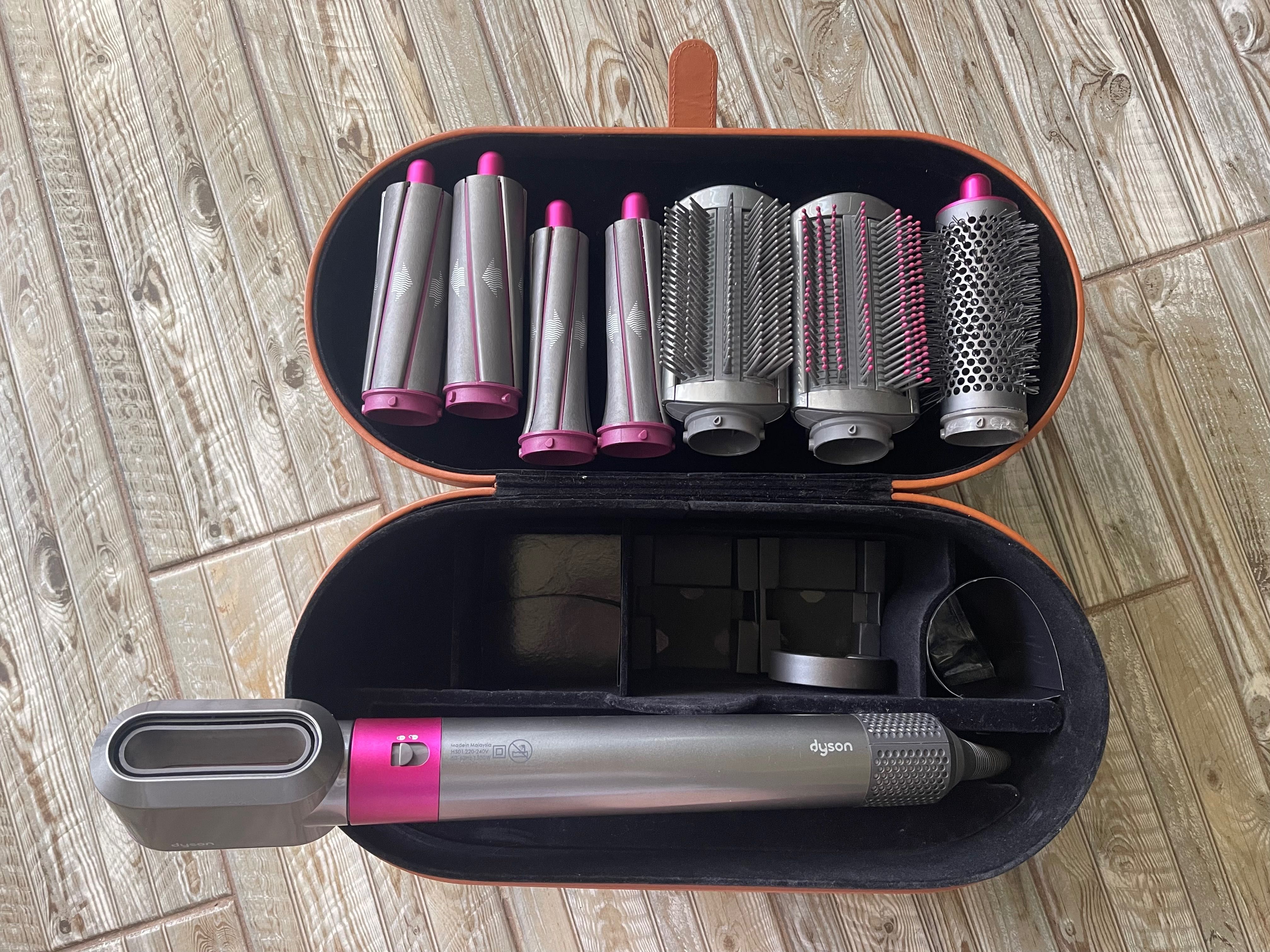 Фен-стайлер Original Dyson Airwrap Styler Complete Fuchsia (8 насадок)