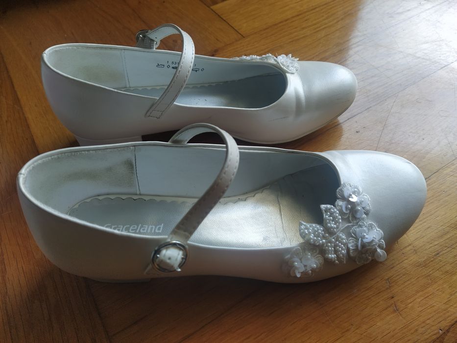 Sapatos brancos de Cerimónia Graceland - 34