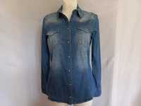 KOSZULA damska jeans Zara Basic r. S/M NOWA