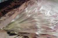 Продам накладной хвост(парик) искусственный блонд