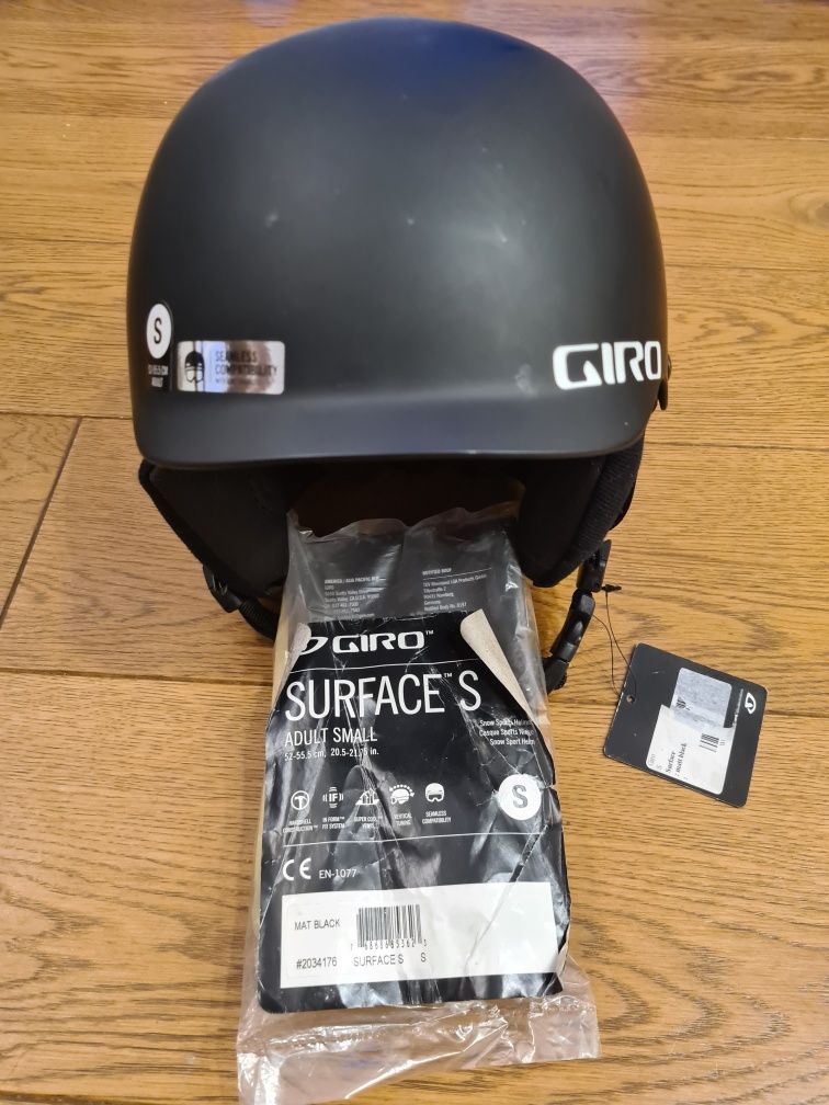 Kask narciarski snowboardowy GIRO SURFACE S, nowy