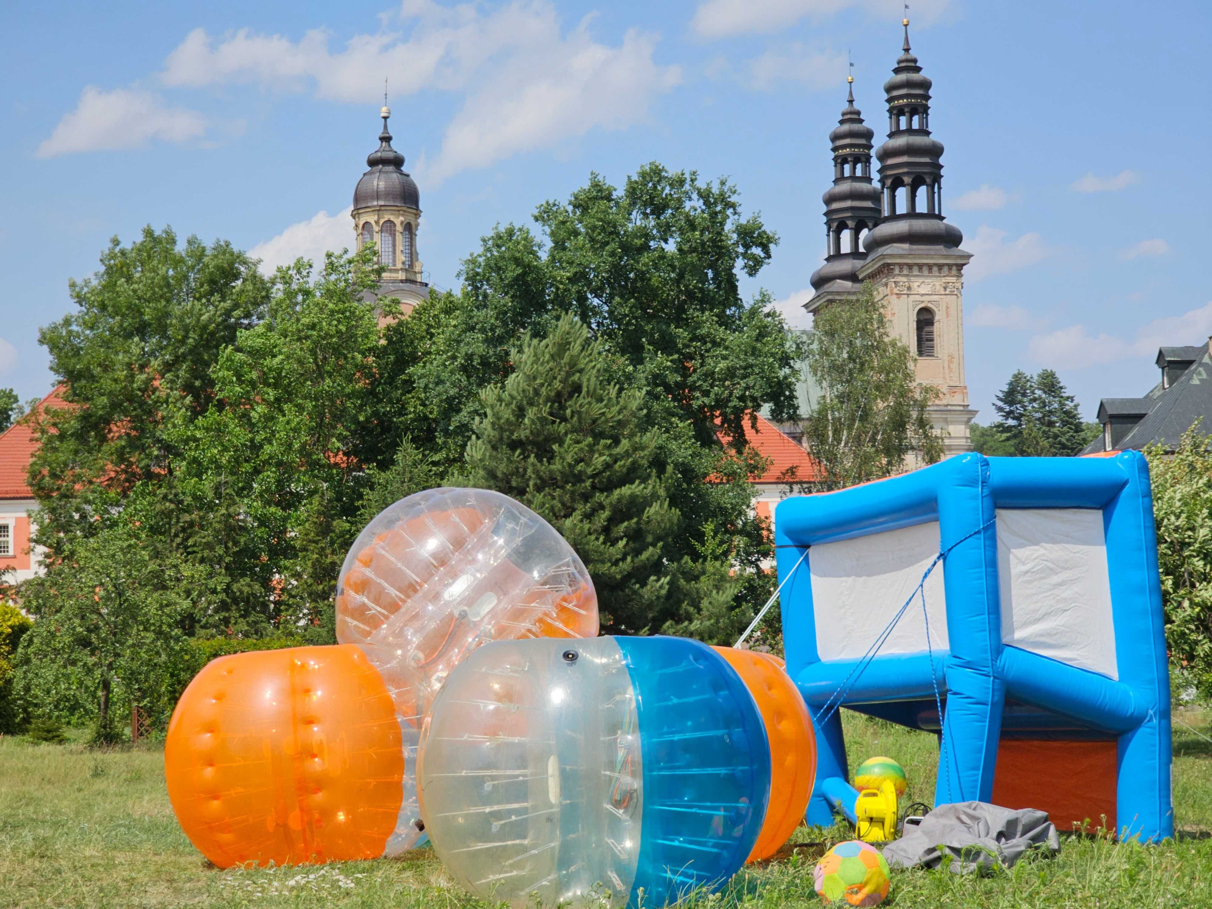 Dmuchańców wynajem dmuchaniec wypożyczenie Wodne dmuchańce Zorb